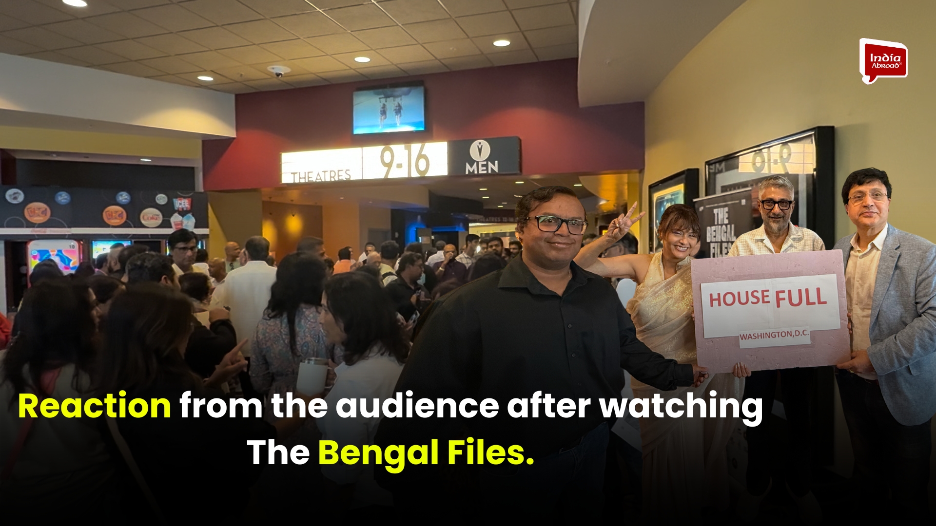 Reaction from the audience after watching The Bengal Files